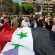 صور.. آلاف السوريون يتظاهرون فى حلب رفضا للعدوان الثلاثى على سوريا