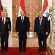 الرئيس يؤكد خلال القمة الثلاثية الأردنية المصرية العراقية على أهمية تضافر الجهود لمواجهة التحديات التي تهدد الاستقرار والامن في المنطقة