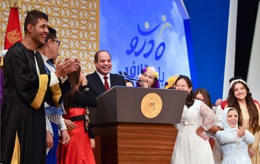  الرئيس السيسي الداعم الأول لـ «ملائكة مصر» أبنائنا أصحاب الهمم